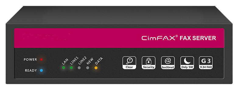 CimFax Professional and Ultimate Edition Network Fax Server