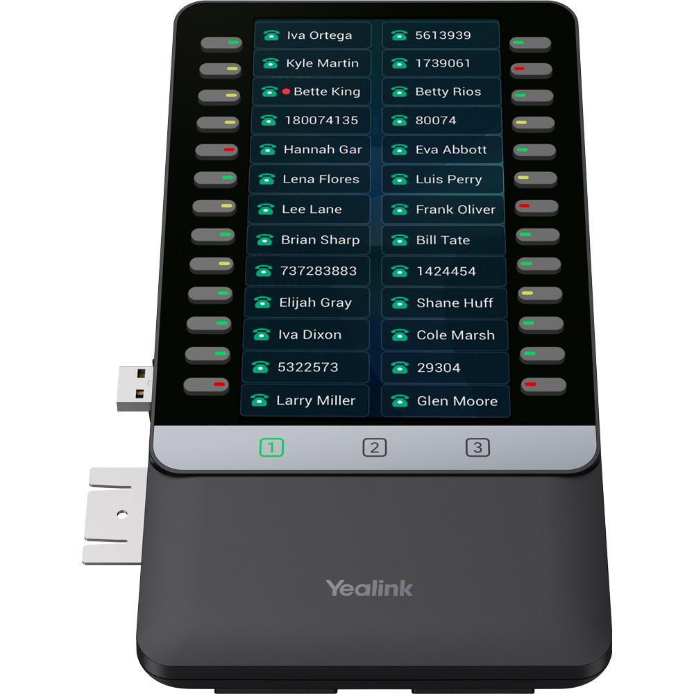 Yealink - EXP55 Expansion Color Module - Distributed by Pulse Supply EXP55 Expansion Color Module
