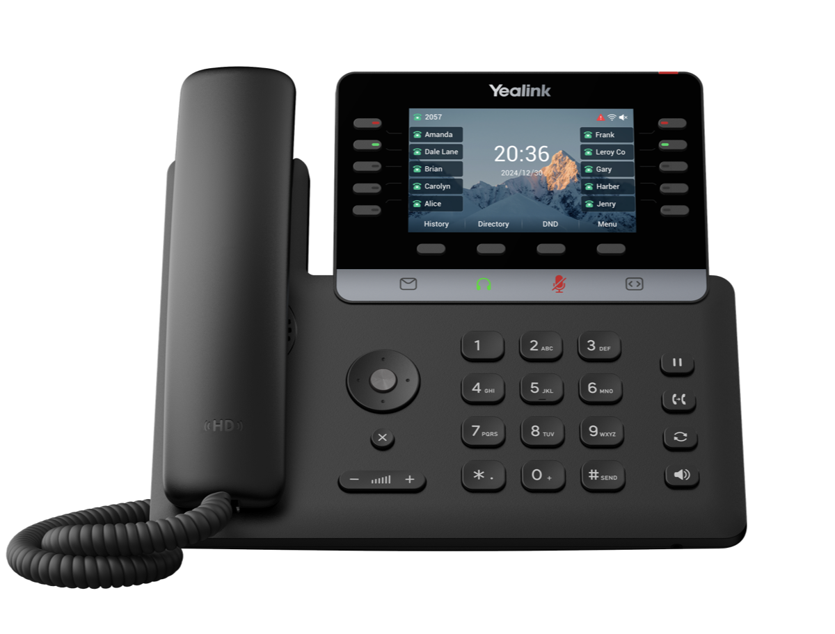Yealink - SIP-T74U - Distributed by Pulse Supply Yealink SIP-T74U Business IP Phone