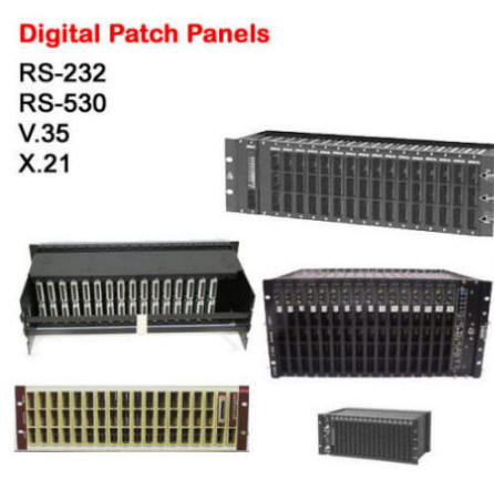 Digital RS-232, V.24, X.21 and V.35 Patch Panels - Available Now