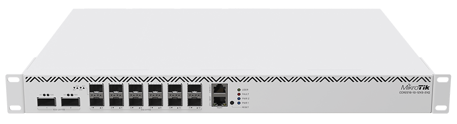 MikroTik -  CCR2216-1G-12XS-2XQ - Performance Router