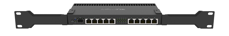 MikroTik - RB4011iGS+RM - Rackmount Metal Case Gigabit Router with PoE and SFP