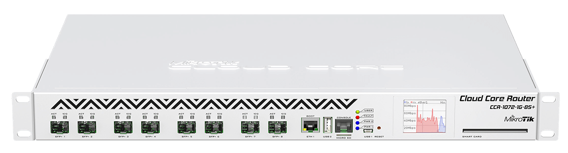 MikroTik - CCR1072-1g-8s - Router