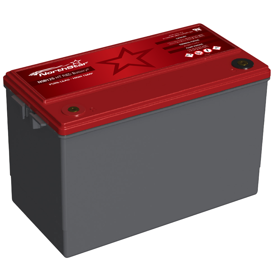 NSB 125TT- HT RED - Battery - Pulse Supply