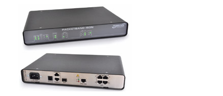 PacketBand ISDN - Solution - Front and Rear View