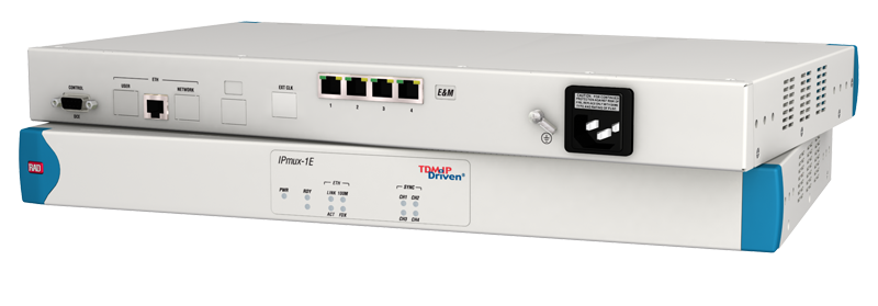 IPmux-1E - TDM Pseudowire Access Gateway