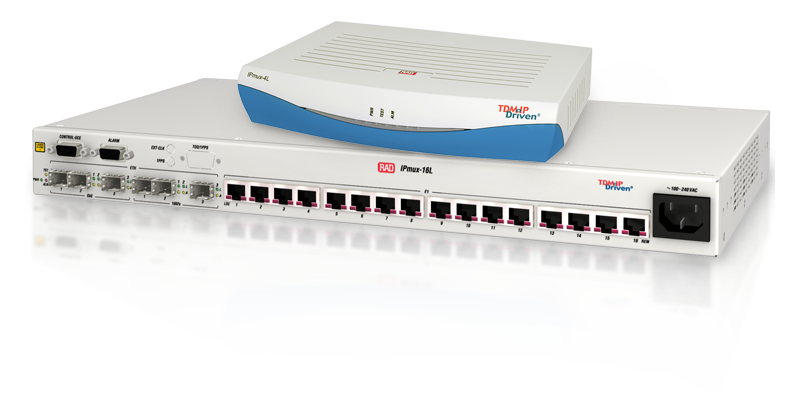 IPmux-2L, IPmux-4L, IPmux-4LGE, IPmux-16L - TDM Pseudowire Access Gateway