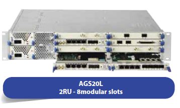 SIAE AGS20L integrated service unit - 2RU and 8 Modular slots