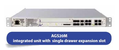 SIAE AGS20M integrated service unit with single slot expansion