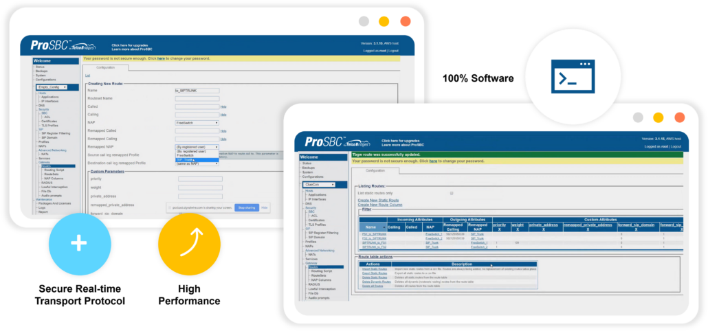 telcobridges SBC software preview