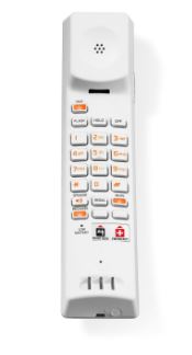 Vtech - CTM-A241SDU - 80-H0CB-11-000 - 1-Line Contemporary Analog Cordless Accessory Handset with Speed Dials - Silver & Pearl